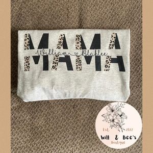 Customized Mama Tee’s 🖤🖤